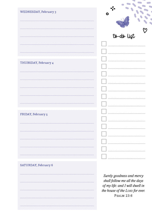 2027 Power Prayers Creative Coloring Planner