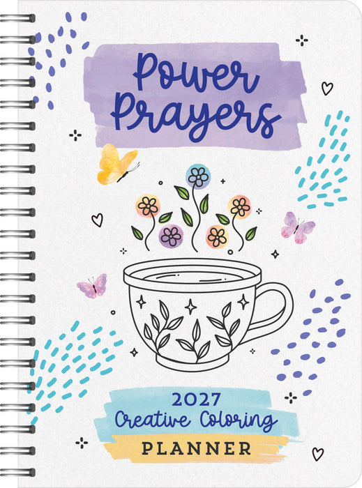 2027 Power Prayers Creative Coloring Planner