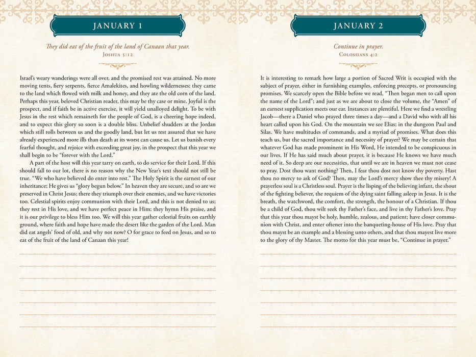 Morning by Morning Devotional Journal (DiCarta Edition)
