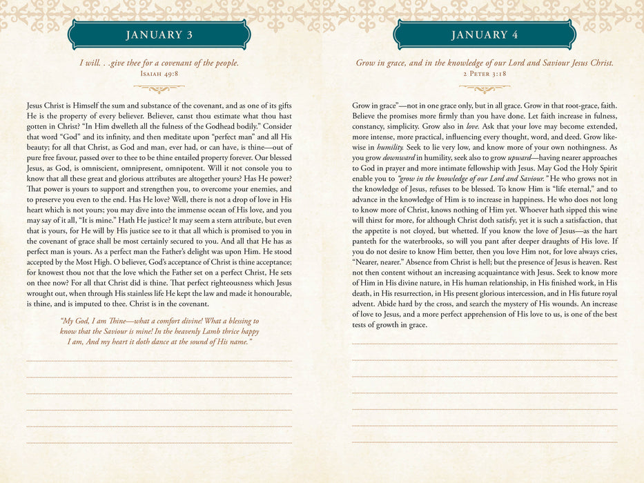 Morning by Morning Devotional Journal (DiCarta Edition)