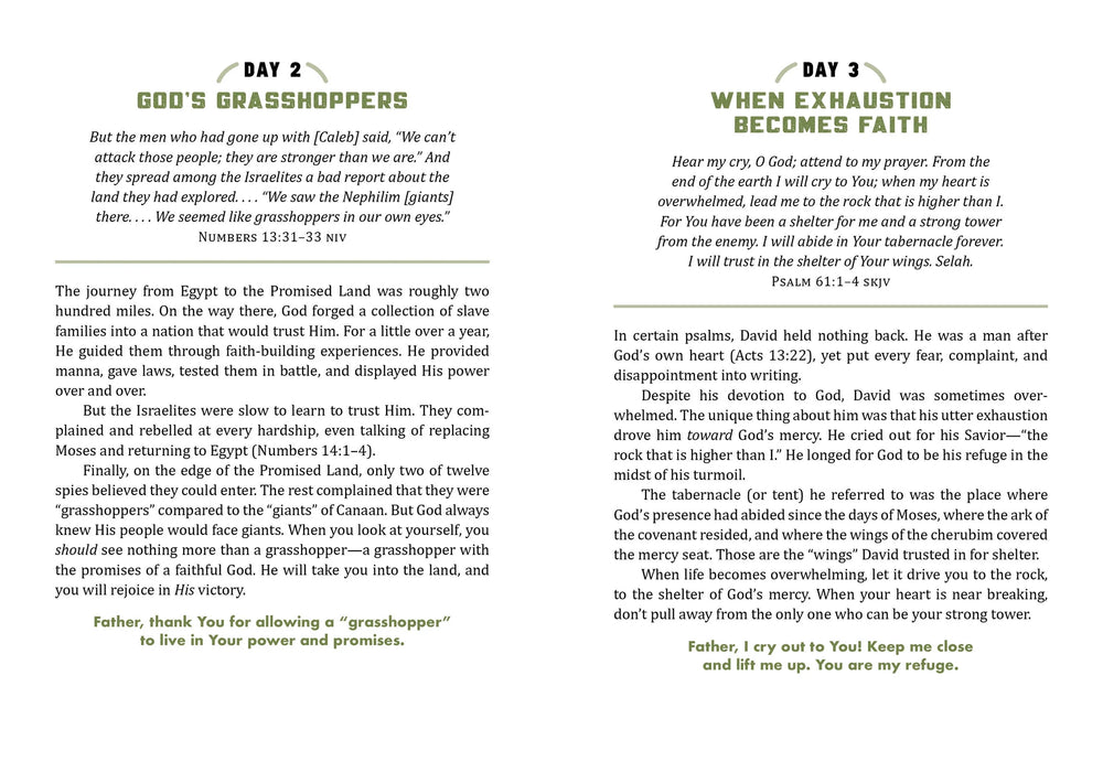 A Strong and Courageous Guy