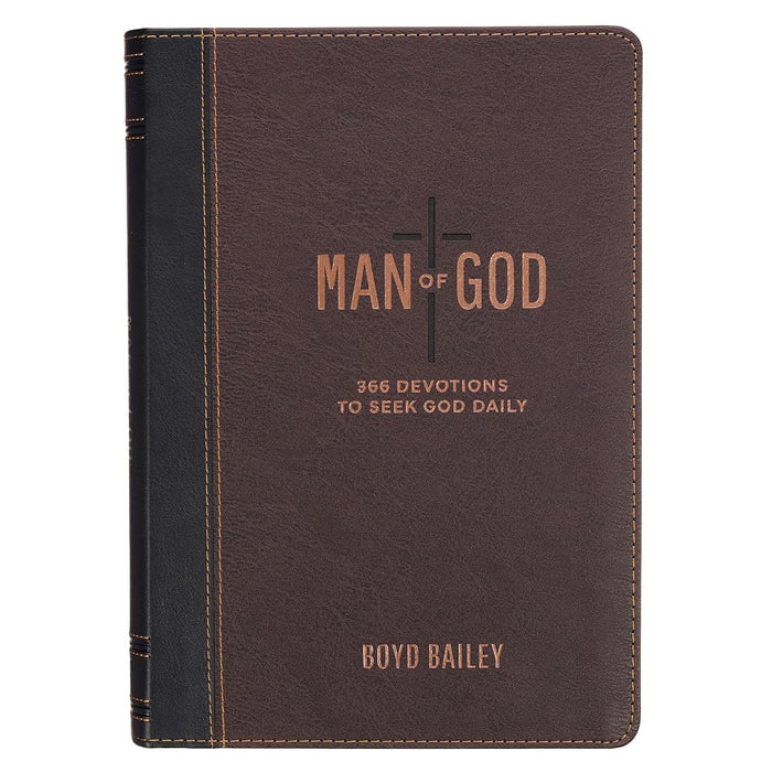 Man of God: 366 Devotions to Seek God Daily cover image
