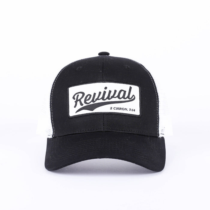 Trucker Hat - "Revival" Black & White