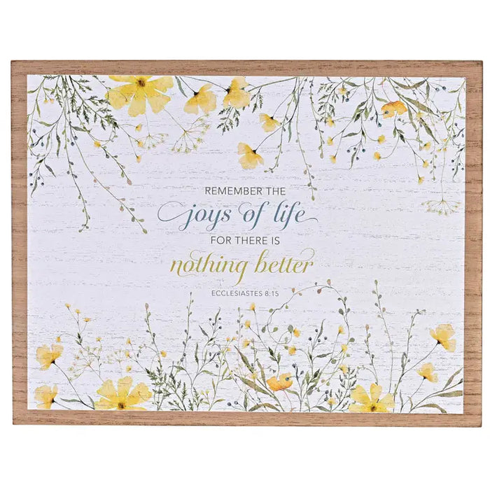 Memory Box Floral Remember Joys of Life