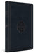 ESV Lg Print Value Thinline Navy Mosaic Cross - Morning Star Christian Bookstores