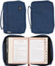 Navy Blue Poly-canvas Value Bible Cover with Ichthus Patch - Morning Star Christian Bookstores