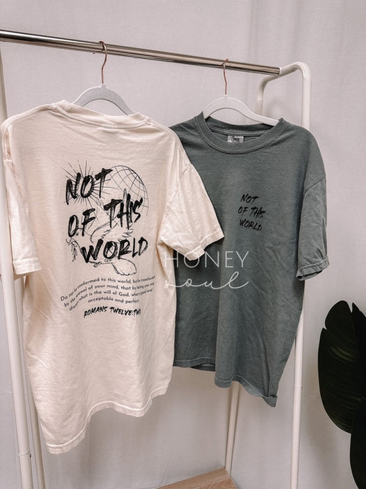 Original Not of This World Graphic Summer Tshirt