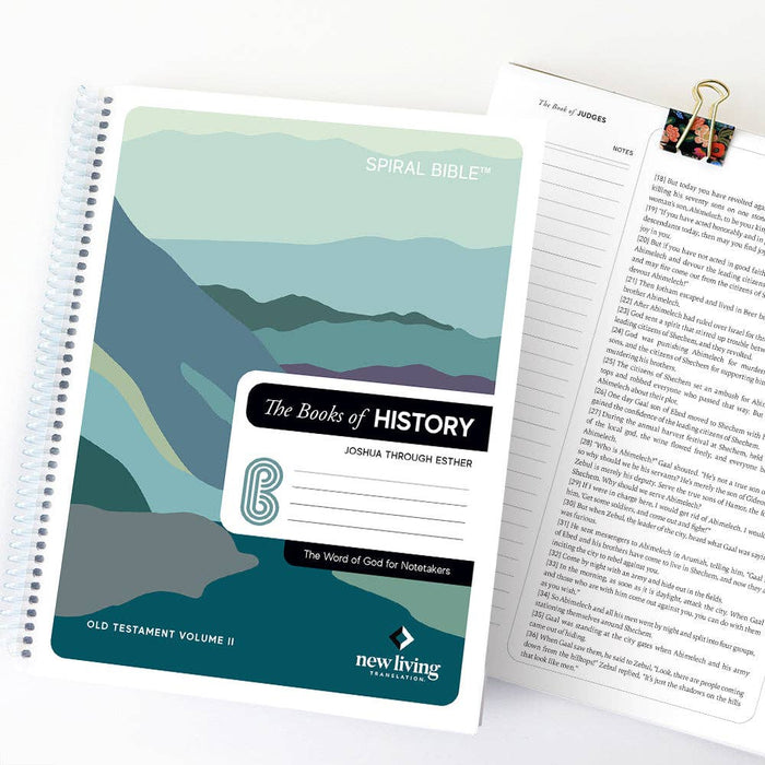 Spiral Bible™ - NLT - Joshua - Esther - Morning Star Christian Bookstores