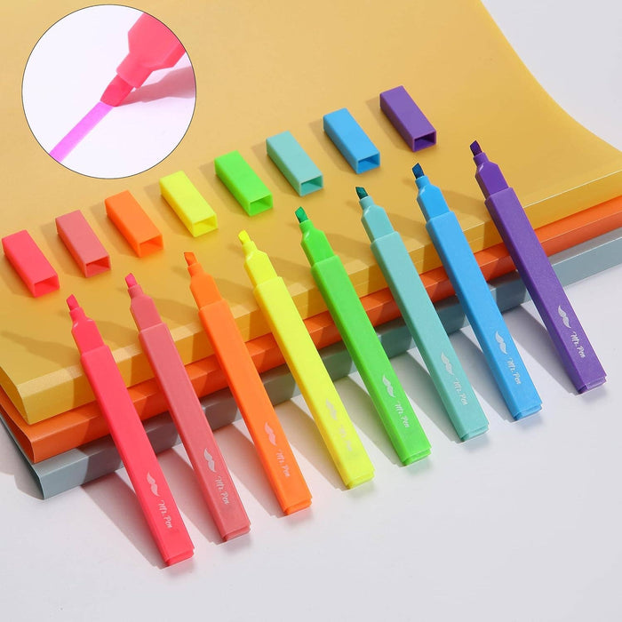 Mr. Pen Aesthetic Highlighters, 8 pcs Bright