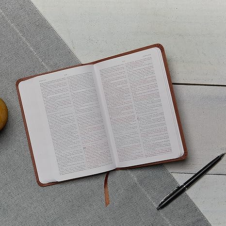 KJV Value Thinline Bible Compact (Brown Leathersoft)