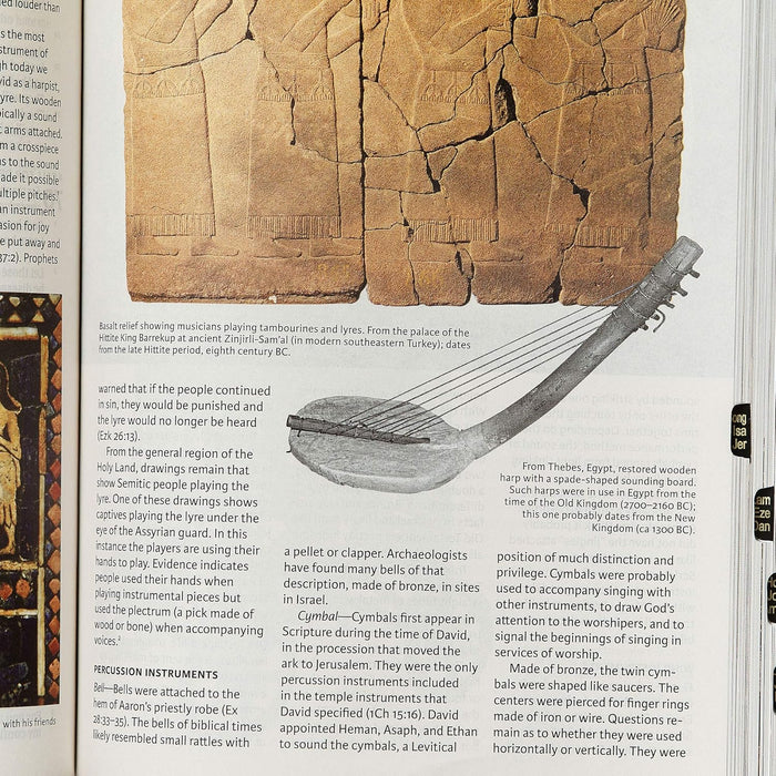 CSB Holy Land Illustrated Bible, Ginger LeatherTouch, Indexed