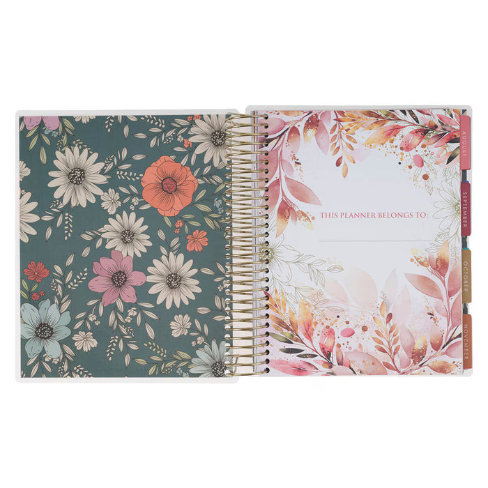 2027 Be Still and Know 18-Month Planner with Elastic Closure - Psalm 46:10