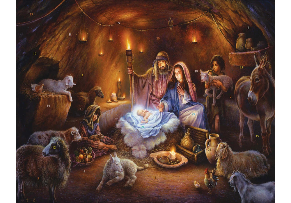 No Room at the Inn Advent Calendar