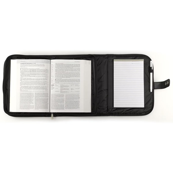 Black Tri-Fold Bible Organizer - Large
