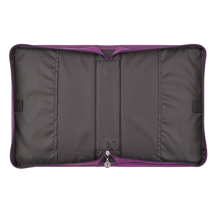 Bible Cover XL Purple Butterfly Blessed Jer 17:7