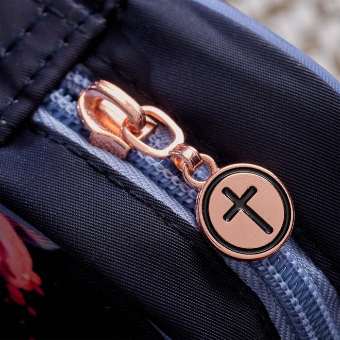 Bible Cover - Navy The Grass Withers Isaiah 40:8 - Large