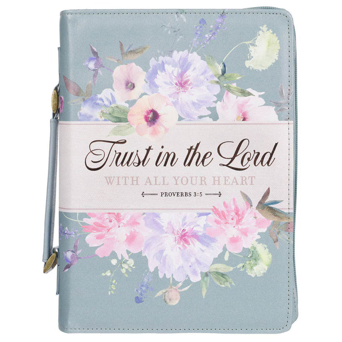 Trust in the Lord Faux Leather Bible Cover MD
