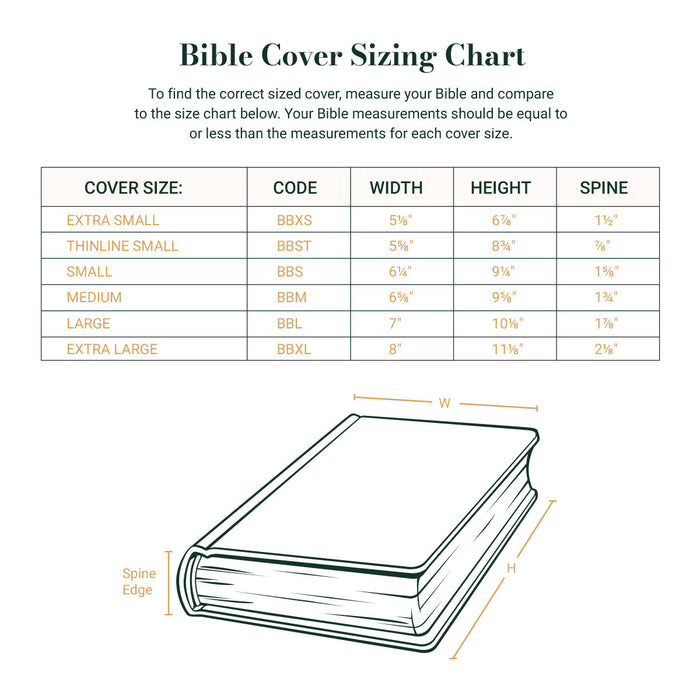 Trust in the Lord Taupe Faux Leather Fashion Bible Cover - Proverbs 3:5 - Large