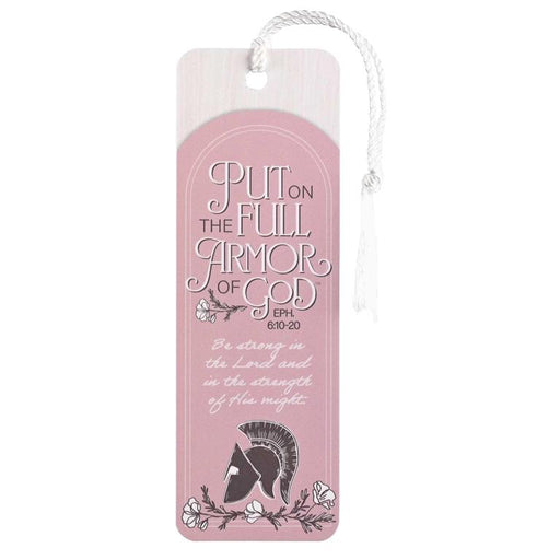 Tassel Bookmark Put on the Full Armor - Morning Star Christian Bookstores