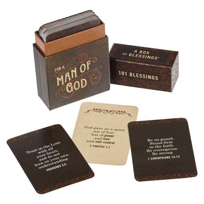 Man of God 101 Blessing Cards