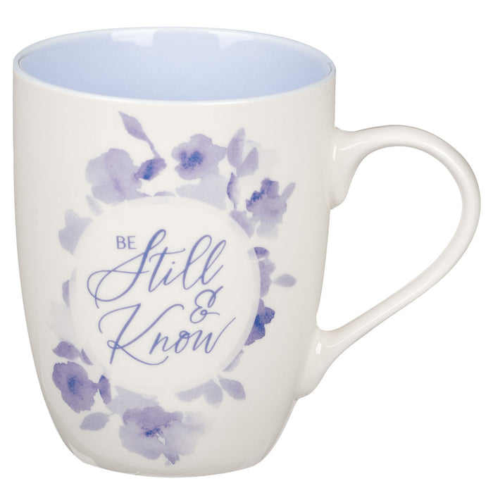 Be Still Watercolor Mug