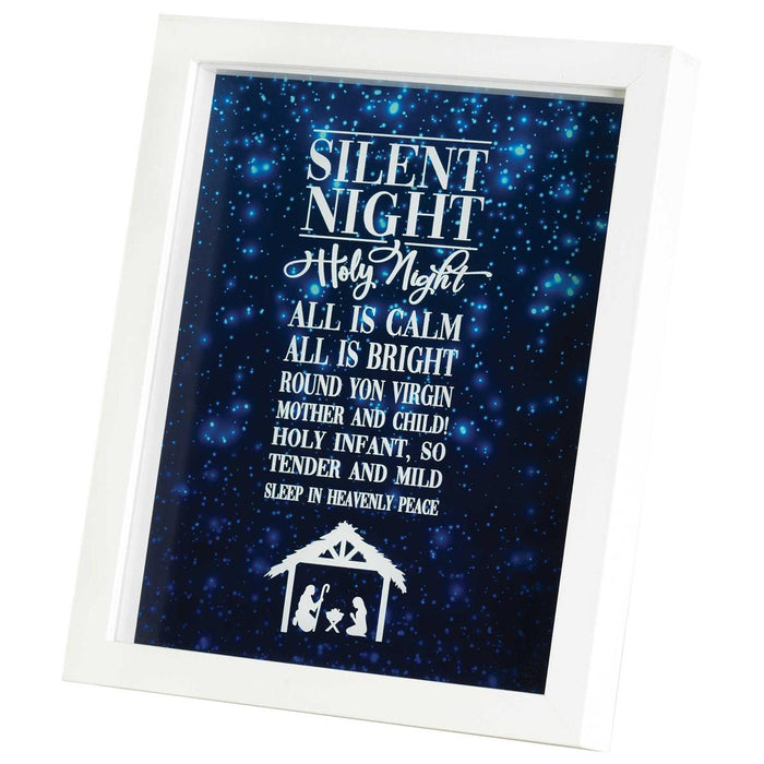 Silent Night Blue Sky 8X10 Artwork