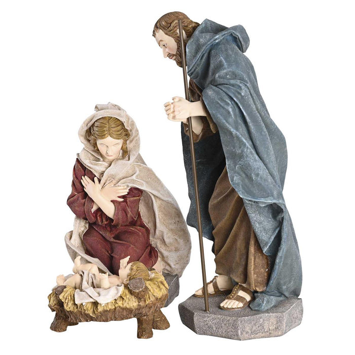 Nativity Holy Family Staff Cloth 17.75H