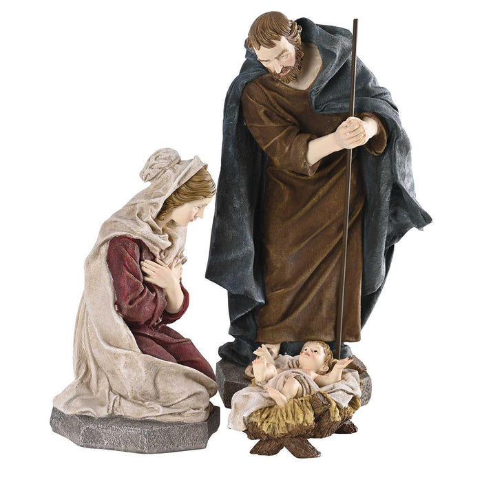 Nativity Holy Family Staff Cloth 17.75H