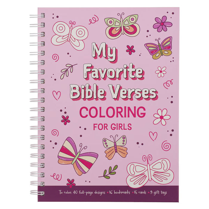 My Favorite Coloring Bible Verses for Girls