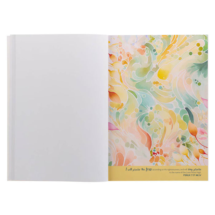 God is Good Reverse Coloring Book