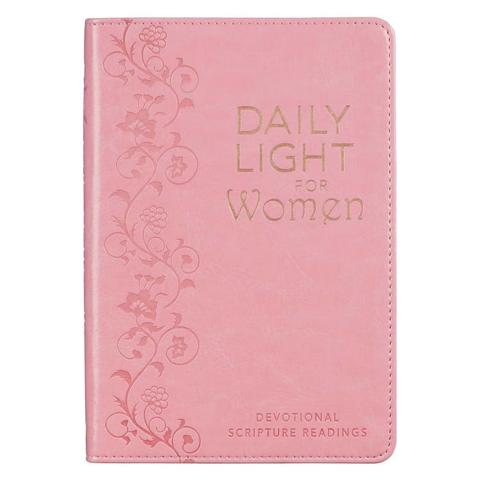 Devotional Daily Light for Women Pink Leatherlike