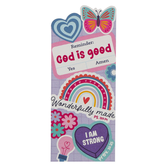 God is Good Sticker Premium  Cardstock Bookmark