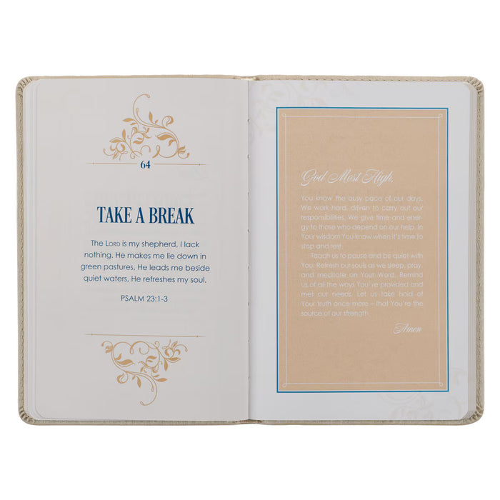 101 Prayers for Mr. & Mrs. Gold Faux Leather Prayer Book by Joanna Teigen, Rob Teigen
