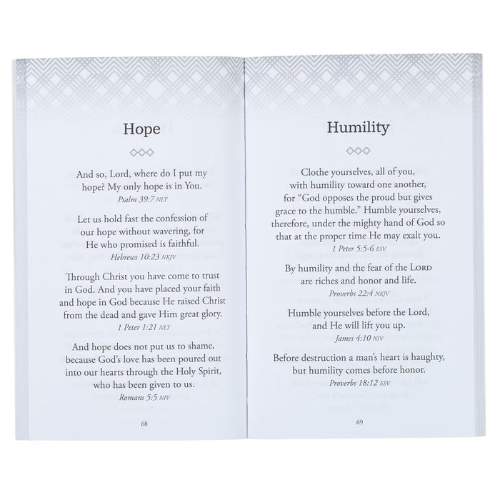 Promises from the Word for Men Indigo Blue Gift Book