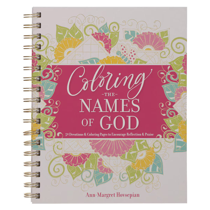 Coloring the Names of God Coloring Devotional - Ann-Margret Hovsepian