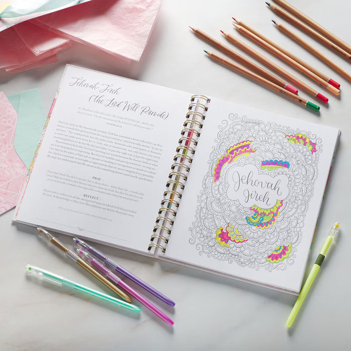 Coloring the Names of God Coloring Devotional - Ann-Margret Hovsepian