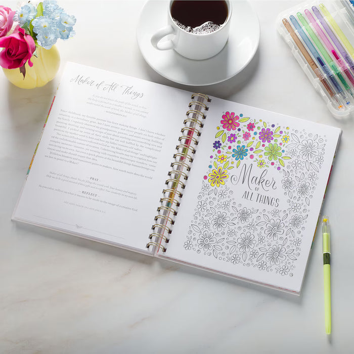 Coloring the Names of God Coloring Devotional - Ann-Margret Hovsepian