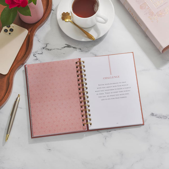 31 Prayers for My Husband Spiral Hardcover Prayer Journal for Wives by Jennifer Smith