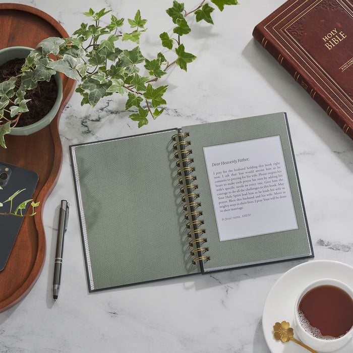 31 Prayers for My Wife Spiral Hardcover Prayer Journal for Husbands by Aaron Smith, Jennifer Smith