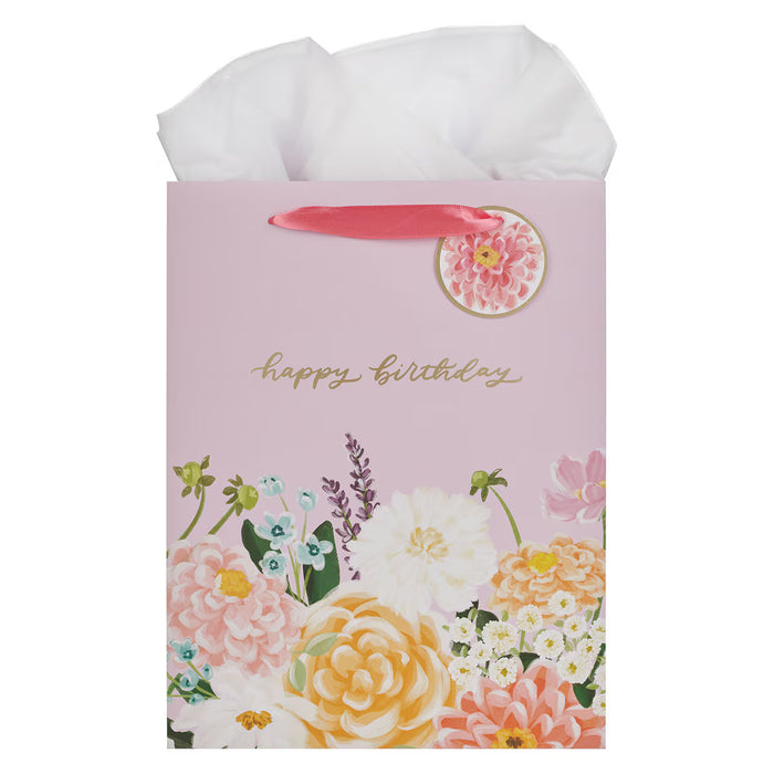 Happy Birthday Landscape Gift Bag