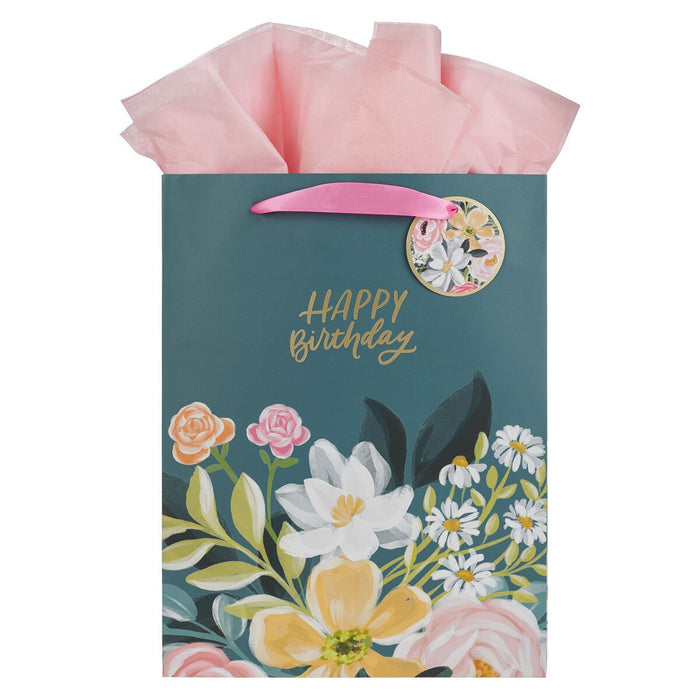 Happy Birthday Landscape Gift Bag