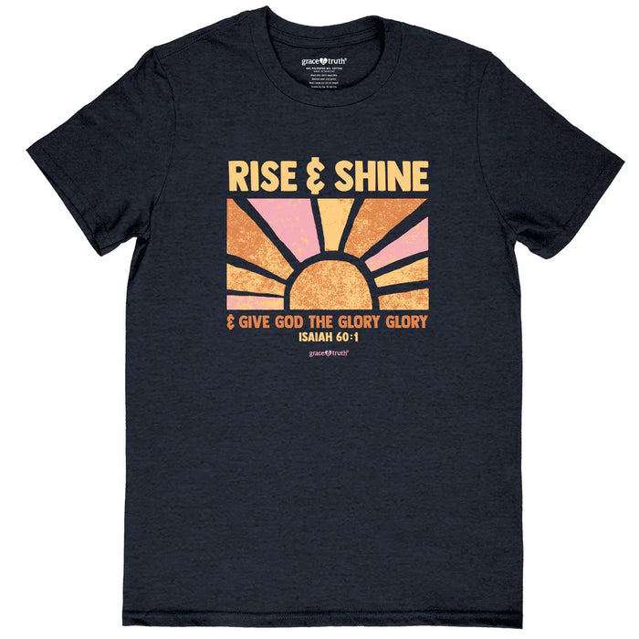 grace & truth Women's T Rise & Shine SM