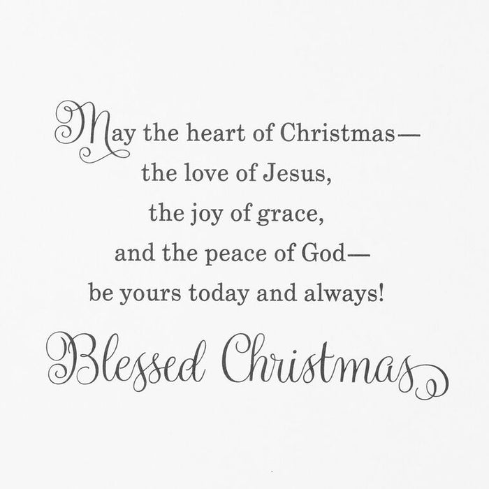 Thomas Kinkade God's Love Shines Bright Religious Boxed Christmas Cards, Pack of 16