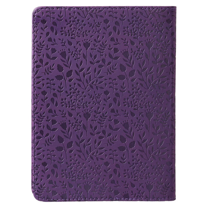 I Can Do All This Purple Handy-sized LuxLeather Journal Philippians 4:13