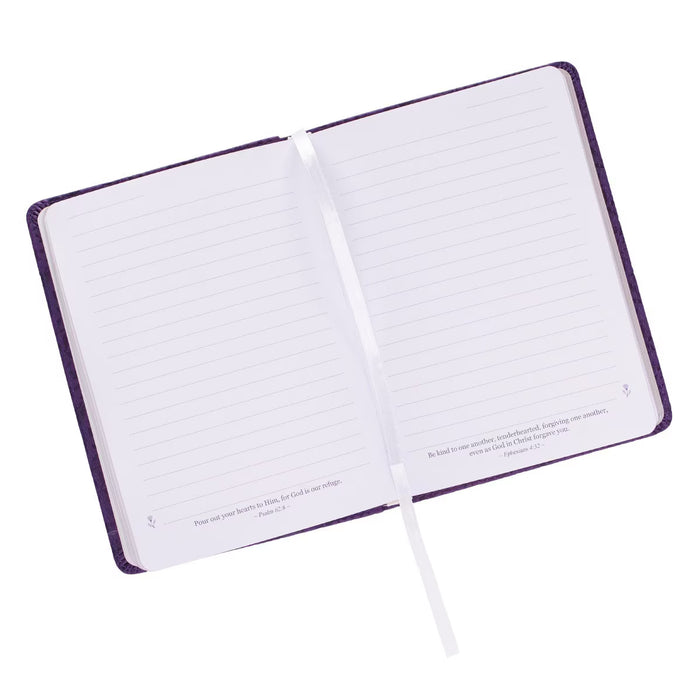 I Can Do All This Purple Handy-sized LuxLeather Journal Philippians 4:13