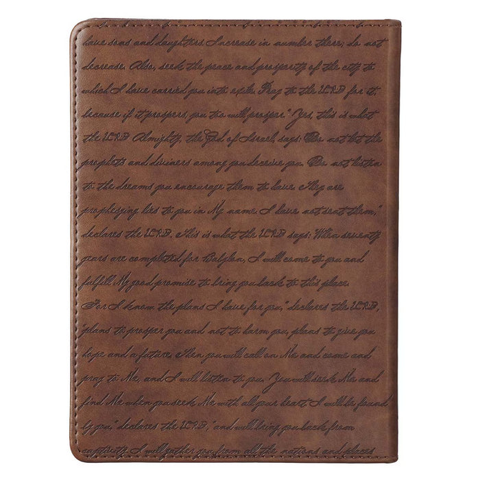 Journal Handy Brown For I Know the Plans