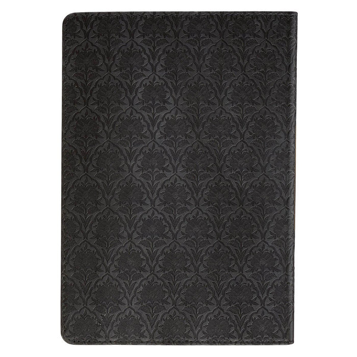 I Know the Plans Graphite Gray Classic Journal—Jeremiah 29:11