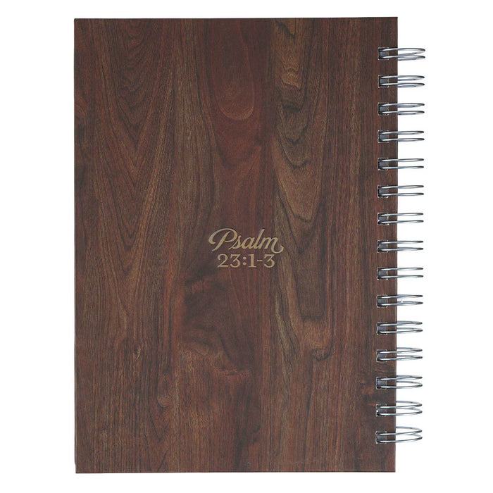Shepherd Brown Pastoral Spiral Journal Psalm 23:3