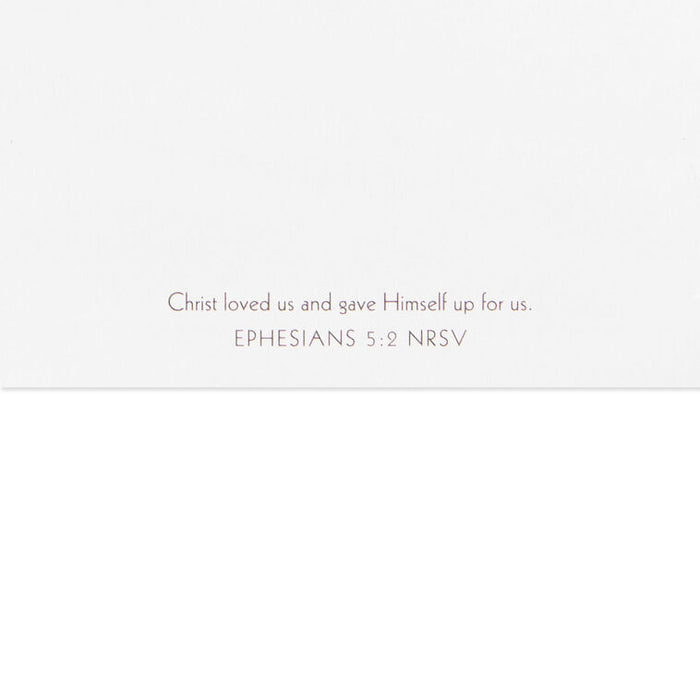 Jesus Gave Everything Religious Boxed Christmas Cards, Pack of 16
