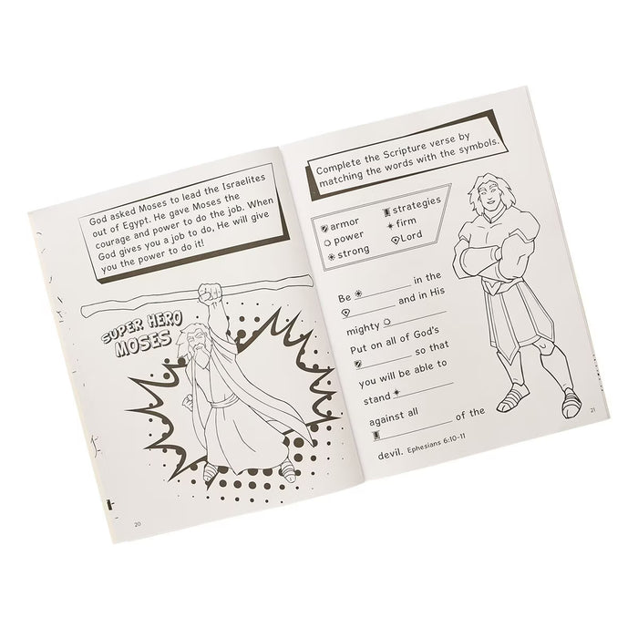 Activity Book Super Heroes